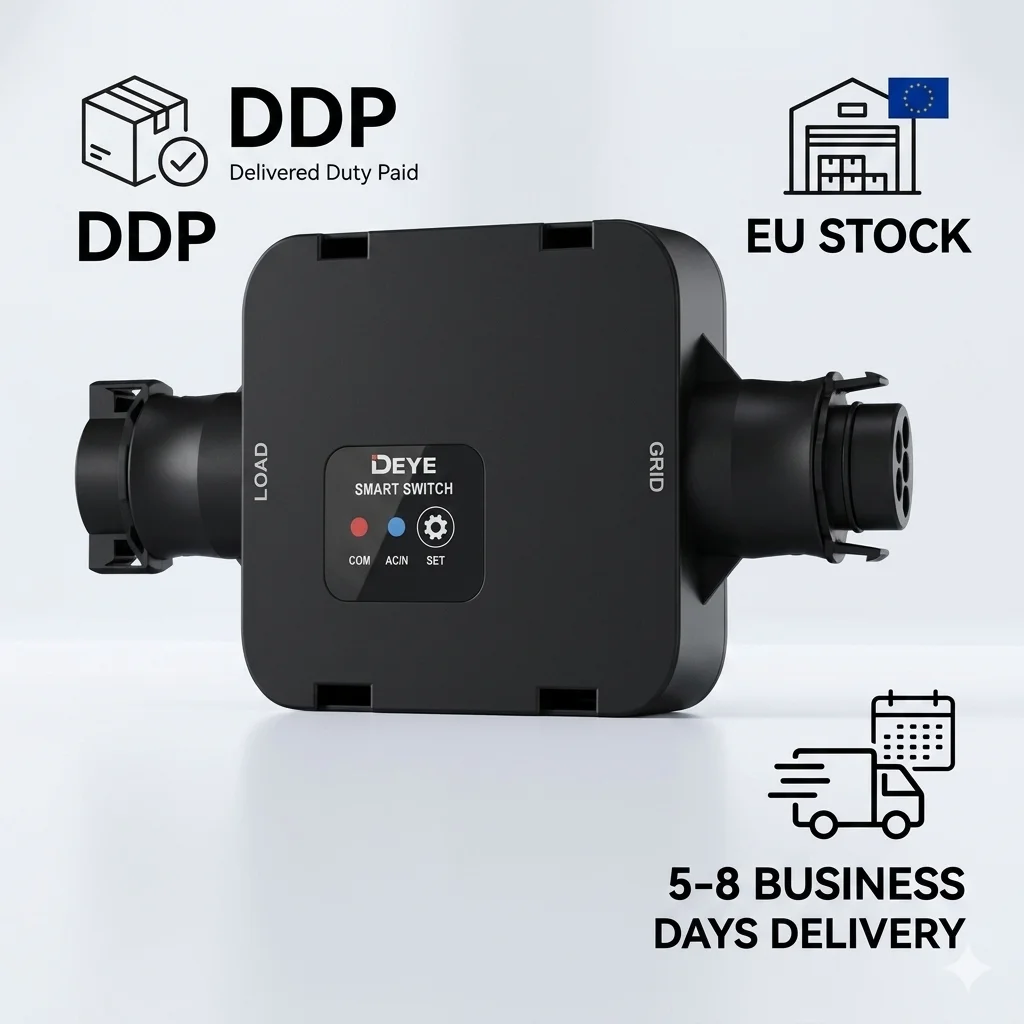25A Deye Smart Switch Solar Inverter SUN-SMART-SWITCHO1P3 IP65 L1/L2/L3/N(Three Phase) Smart Switch Multi-functional