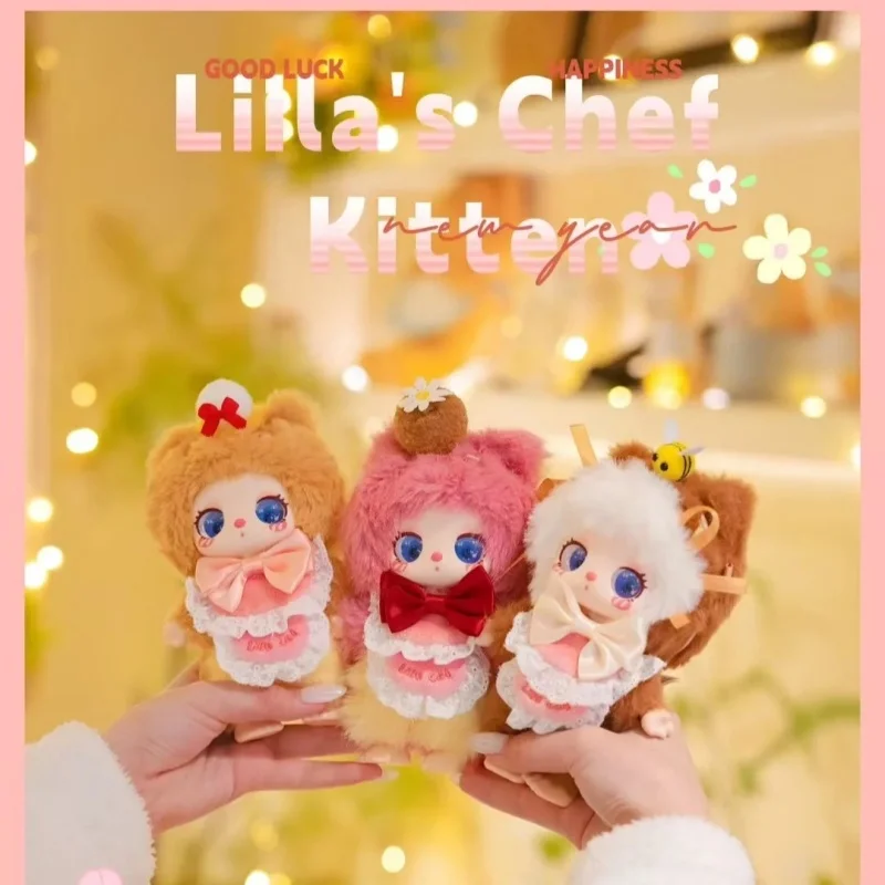 

Genuine Spot Lila V4 Fourth Generation Dessert Master Cat Series Blind Box Room Decoration Figurine Mysterious Box Girl Gifts