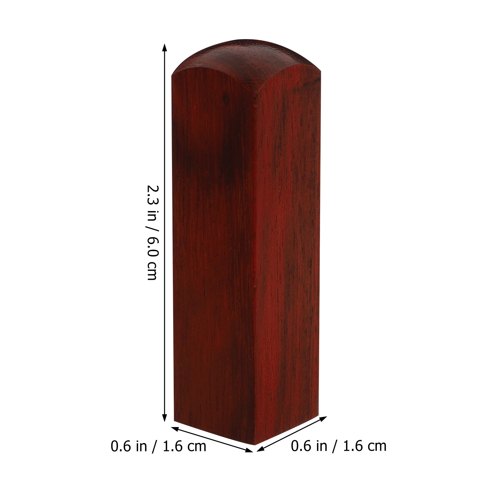 

2pcs Wooden Seal Stamps High Quality Square Blank DIY Wooden Stamps for Journaling Card Making Embossing Storage Tools