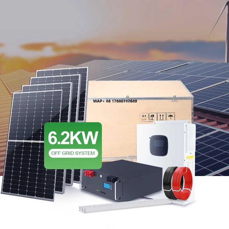 10KW Complete Home Solar Energy System with LifePo4 Battery Full Package Including Solar Hybrid Off-Grid System MPPT Controller