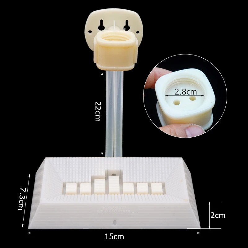 新しい養蜂フィーダー給餌内部蜂の巣プラスチック蜂蜜砂糖フィードトラフ蜂ツール用品蜂フィーダ養蜂ツール1個