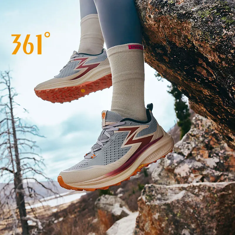 361 Degrees International Line Futura S Men's Running Shoes Outdoor Wear-Resistant Cushioning Rebound Male Sneakers 672432202F