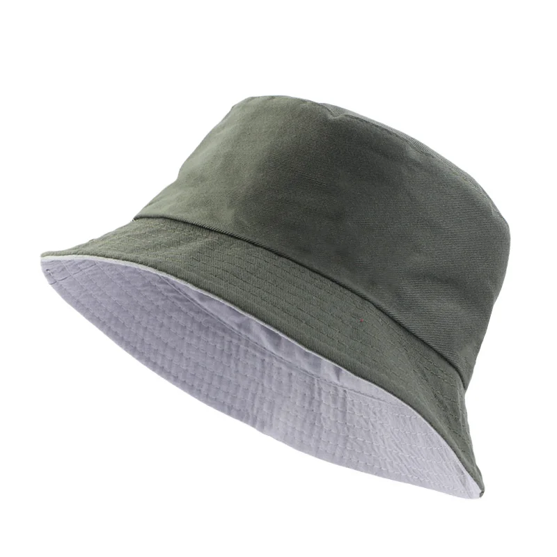 New Unisex Solid Foldable Bucket Hat Outdoor Sunscreen Hat  Panama Bob Hip Hop Caps Sunhat Outdoor Beach Fisherman Cap for Women