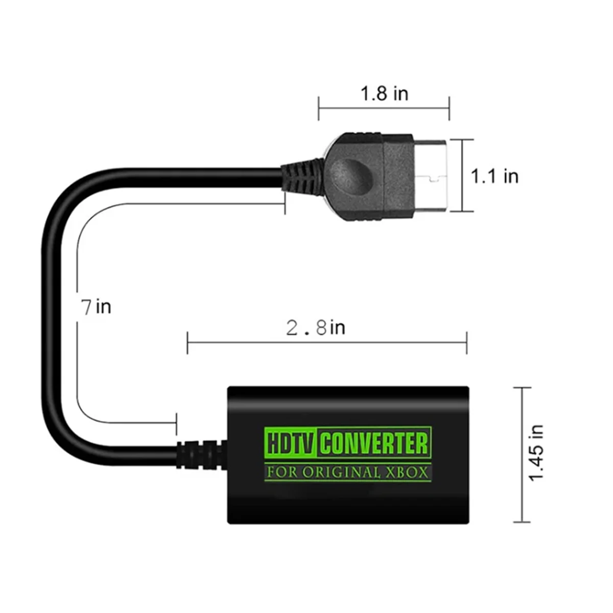 Verkäufe Für Xbox zu HDMI-Kompatibel Konverter Digital Video Audio Adapter HDTV Projektor TV Monitor für XBOX 480P 720P 1080P