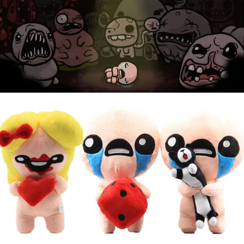 Game The Binding of Isaac Plush Toys Afterbirth Rebirth Plushie Cartoon ISAAC Soft Stuffed Dolls Kids Birthday Christmas Gifts