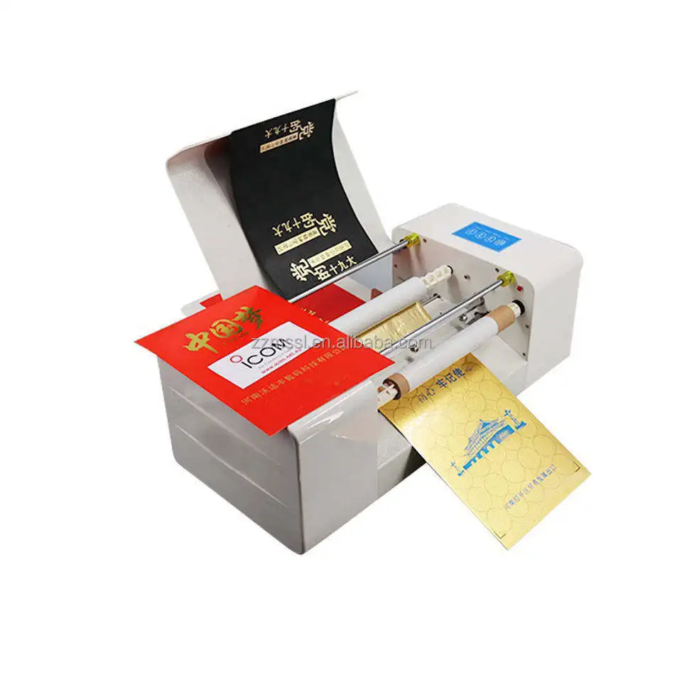 Digital gold foil printing machine bronzing machine wedding invitation foil printer