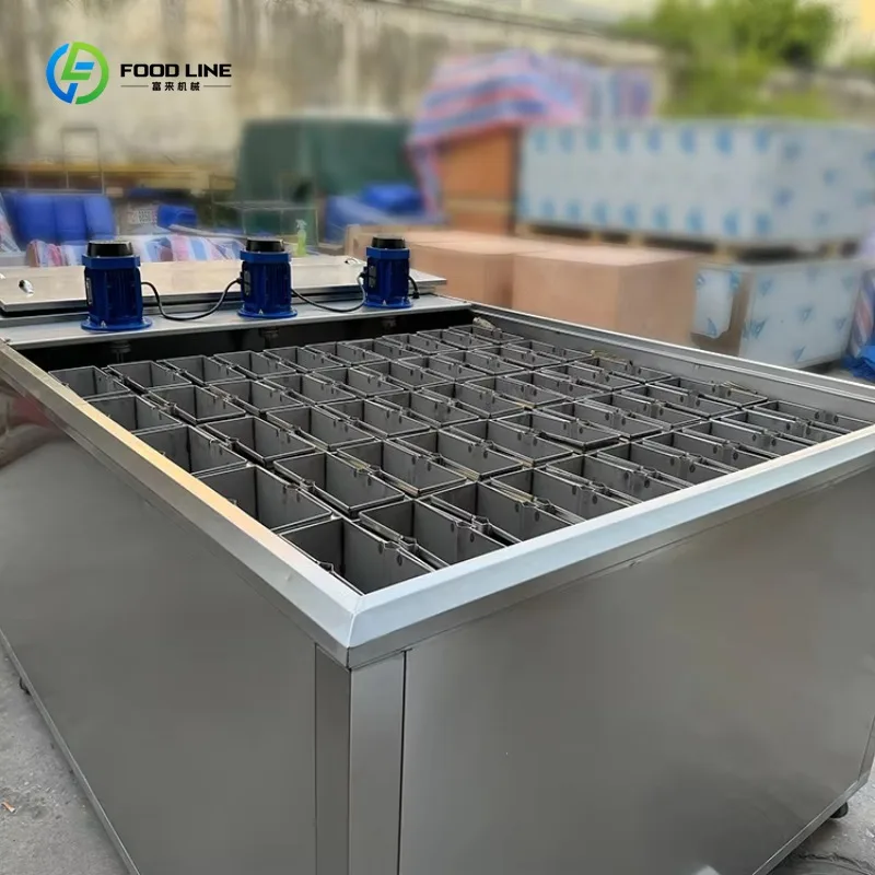 Customized Industrial 20kg Ice Brick Maker Machine Commercial Ice Cube Block Machine for Ice Selling Business