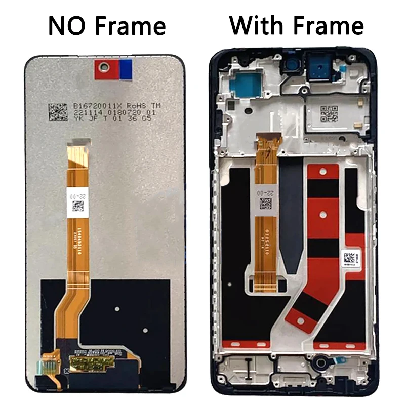 6.72 "oryginalny dla OnePlus Nord N30 5G wyświetlacz LCD ekran Digitizer Panel dotykowy dla jednego Plus Nord N30 wymiana ekranu