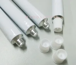 200X5ml 70mm Aluminum Empty Toothpaste Tube Unsealing Button Needle Cap unsealed