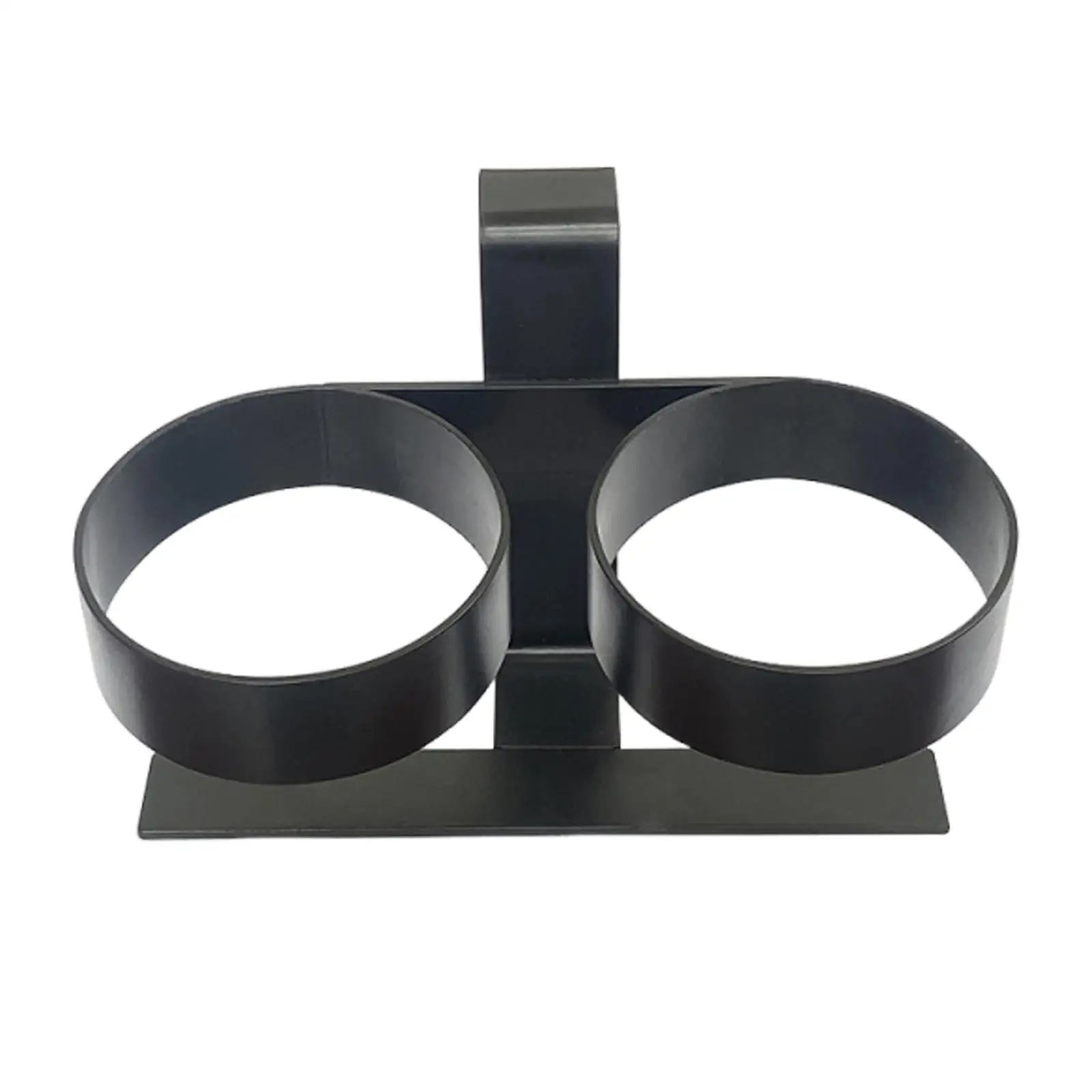 Outdoor Iron Cup Holder Double Slot Beverage Organizer for Cooler Fishing Camping Hiking