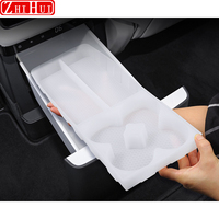 For Lixiang Li L6 L7 L8 2024 Restyling Car Silicone Refrigerator Storage Box Tray Auto Interior Storage Decoration Accessories