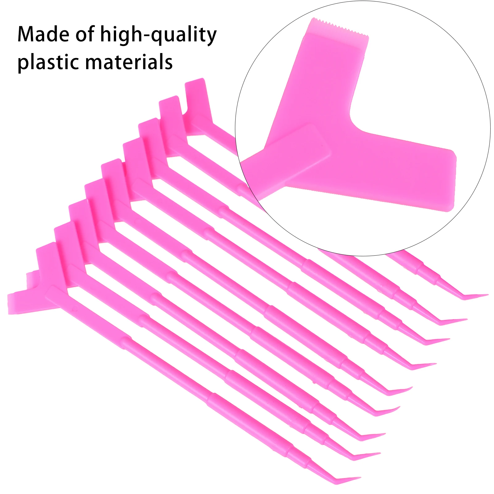 10 قطعة فرشاة رفع الرموش قابلة لإعادة الاستخدام 3 في 1 أداة بيرم الرموش قبضة ناعمة للاستخدام على المدى الطويل فاصل قضيب رفع الرموش #3