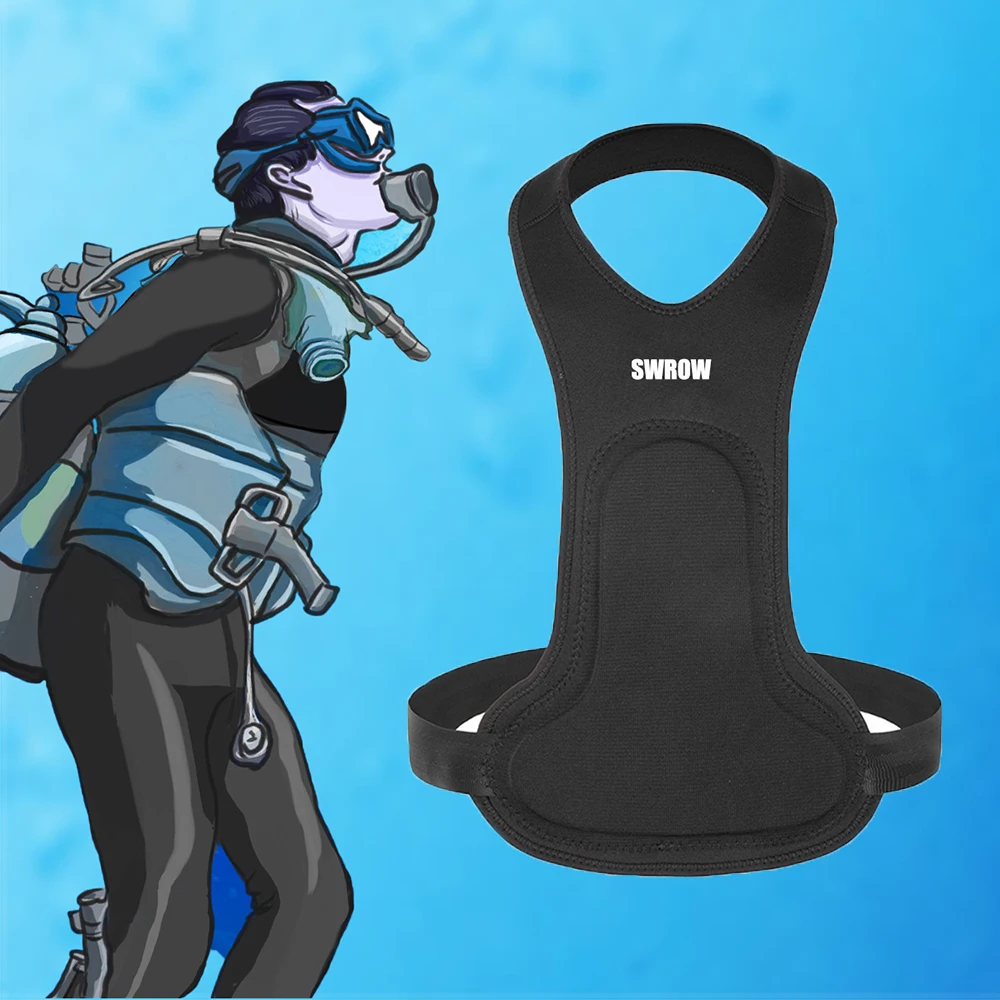 SWROW Adult Diving Vest Neoprene Thickened Professional Underwater Hunting Spear Chest Protection Anti-collision Diving Vest