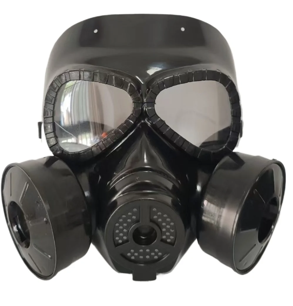 

Tactical Mask Airsoft BB Gun CS Cosplay Clothing Protection Full Face Gas Mask Skull Adjustable Strap Cosplay Tactical Gas Masks