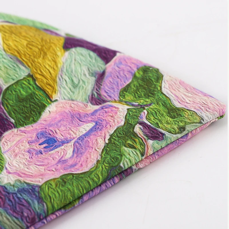 2023 Summer New Oil Painting Art Printing Shoulder Canvas Bag Large Capacity Simple Storage Bag Casual Daily Commute All-match