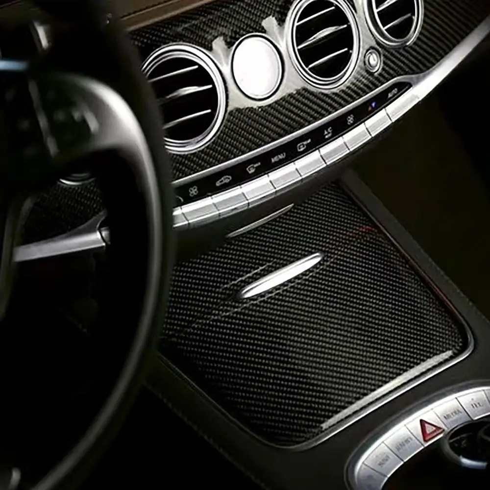 

50x30CM Carbon Fiber Vinyl Film 3D/6D Effect High Gloss Wrap Foil Sticker Forged Carbon Fiber Motorcycle Stickers Decals