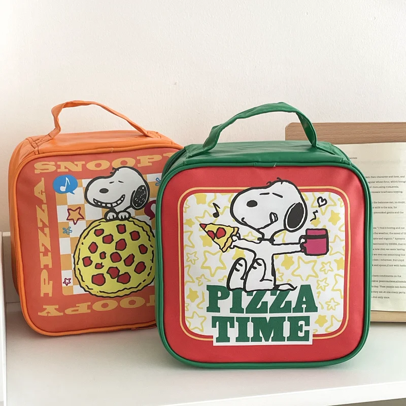 

Kawaii Cute and Sweet Anime Character Snoopy Large Capacity Cosmetic Bag Creative Simple Personalized Cartoon Handbag Wholesale