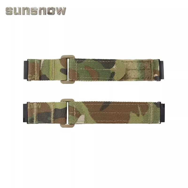 [Made by Sun Snow] Military Fan Watch Strap Xiaomi Huawei Huami Jiaming 2nd Generation 22mm Replacement Watch Strap