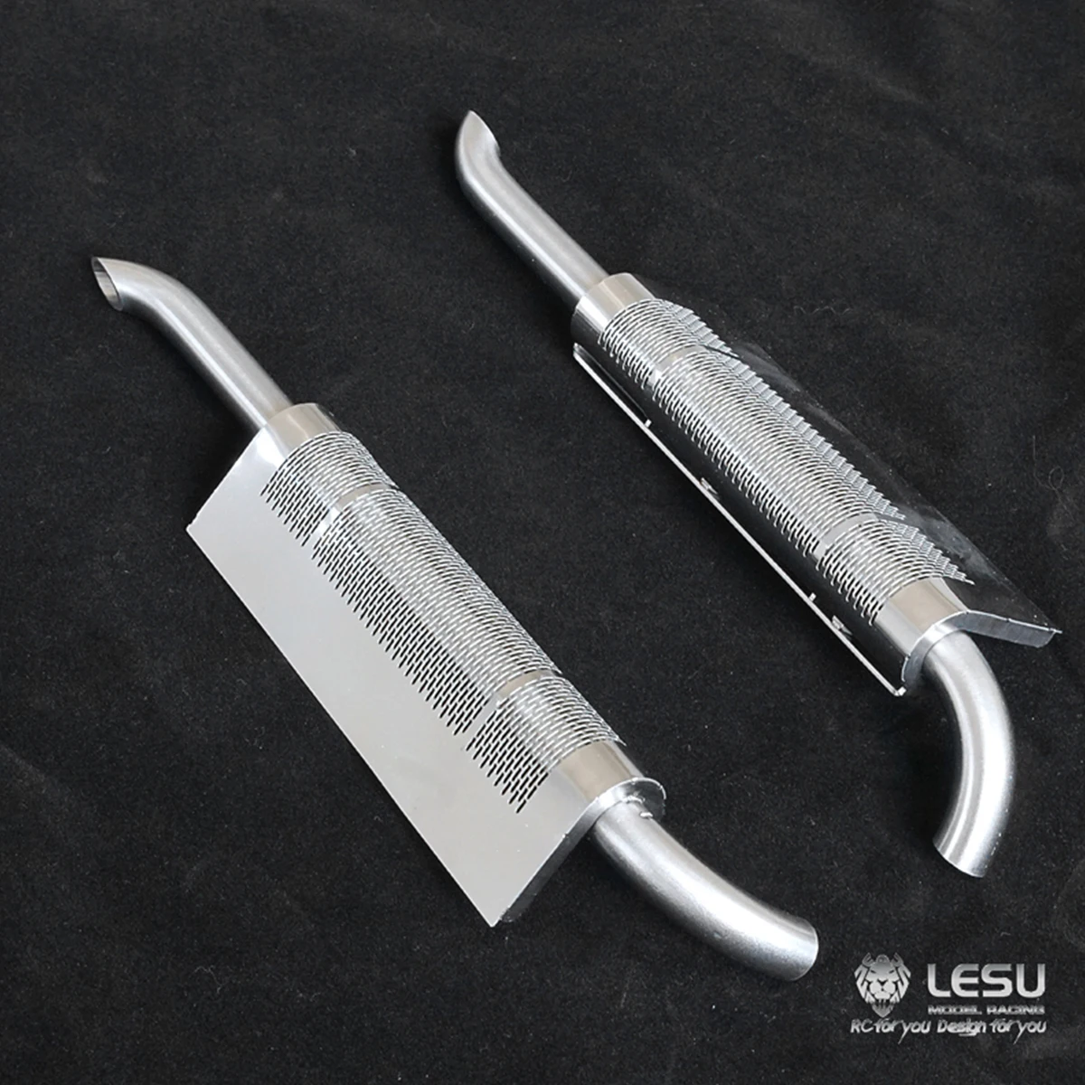 LESU 模擬煙突排気管 GW-K018 アメリカントラックスタイル 1/14 タミヤ RC トラクタートラックキング DIY アップグレードアクセサリー用