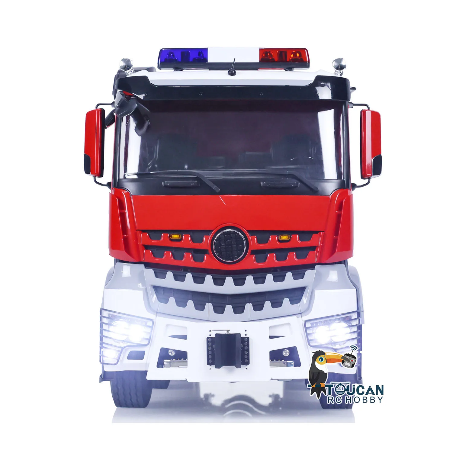 8x8 LESU 1/14 RC Tractor Truck Metal Heavy Chassis For Remote Control 1851 3363 Assembled Painted Hydraulic Crane Cars