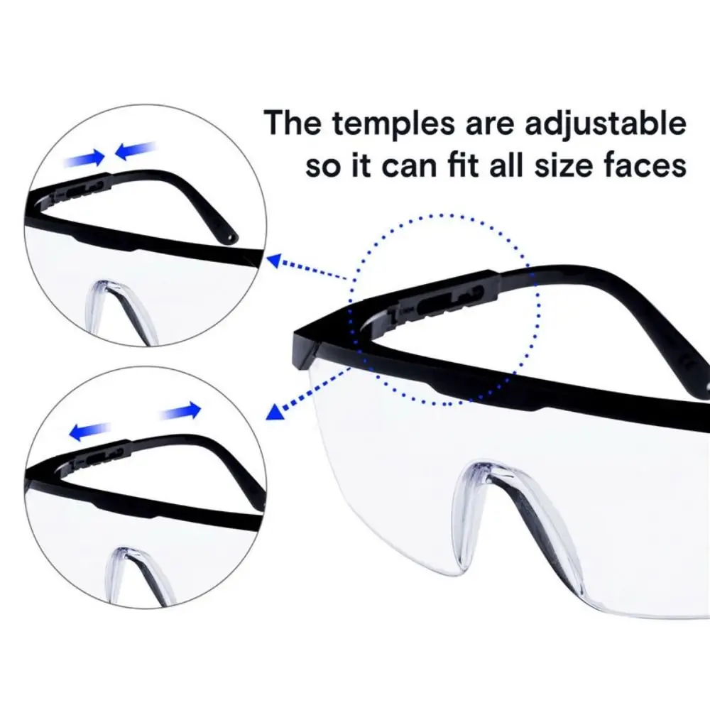 1PCS Wind Dust Protect Goggles Eye Protection Anti-Splash Work Safety Glass Dustproof Waterproof Protective Glasses