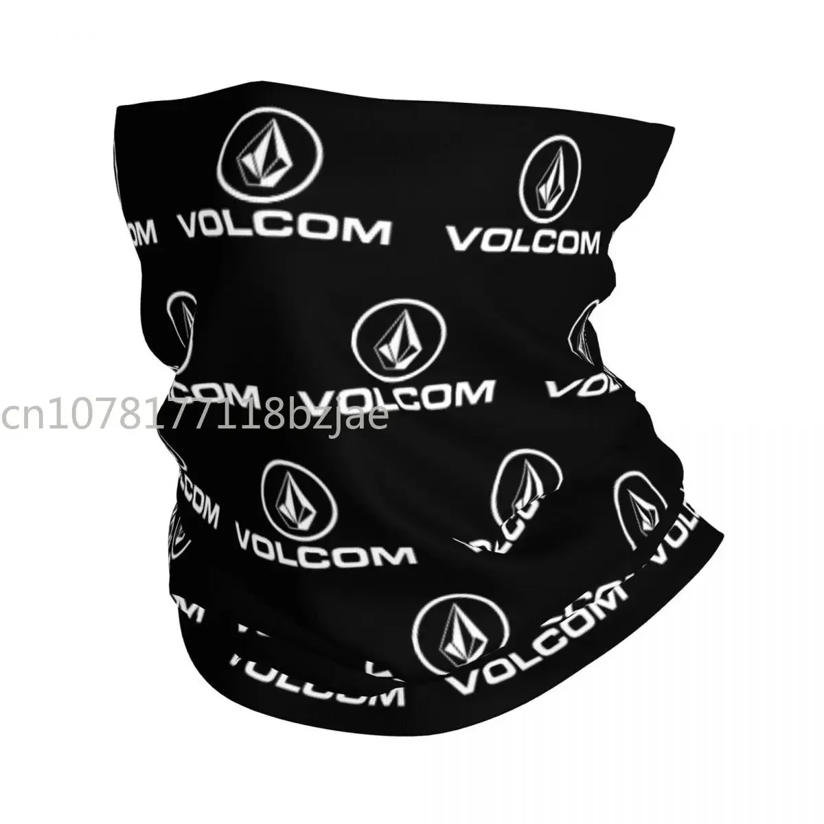 Volcoms Logo Bandana Neck Gaiter Windproof Face Scarf Cover Men Women Headwear Tube Balaclava