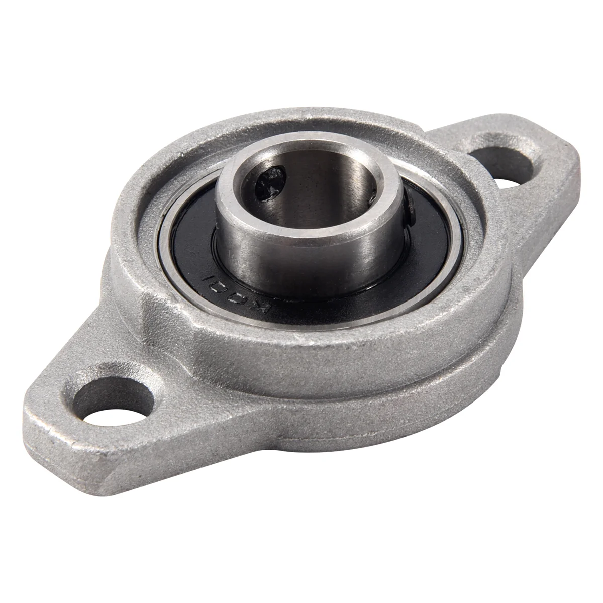 FL001 Zinc Alloy 12mm Bore Self Aligning Pillow Block Bearing Flange