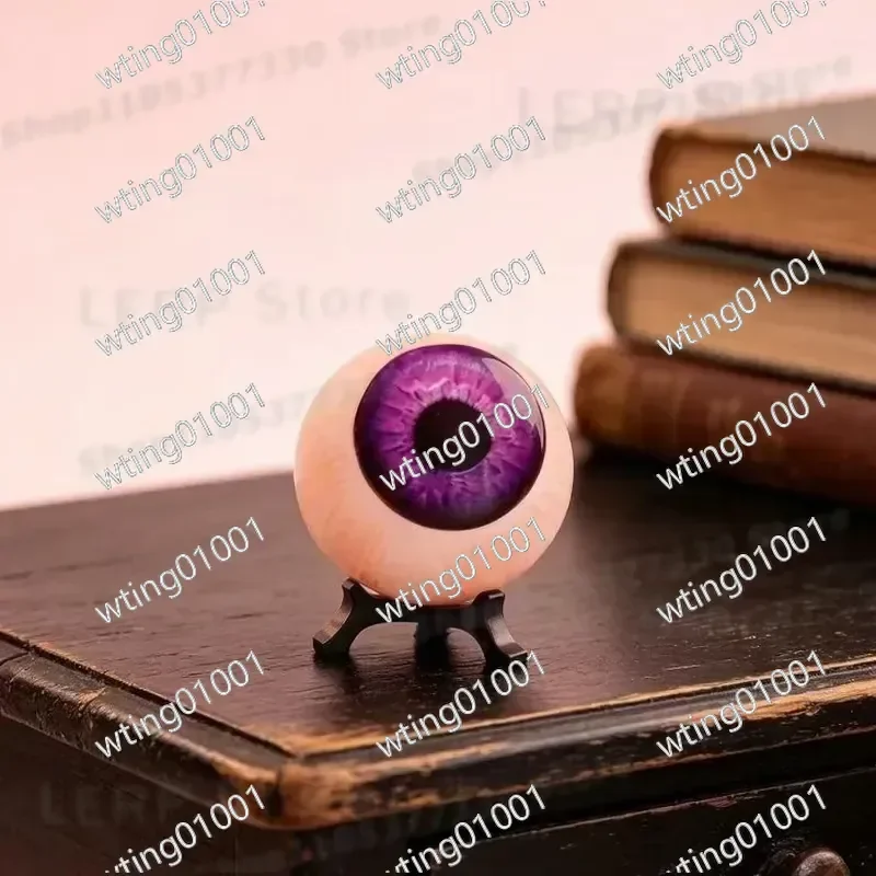 for Halloween Resin Eyeball Prop Realistic Scary Eye Decoration Creative Desktop Ornament Home Display Piece Party Decor