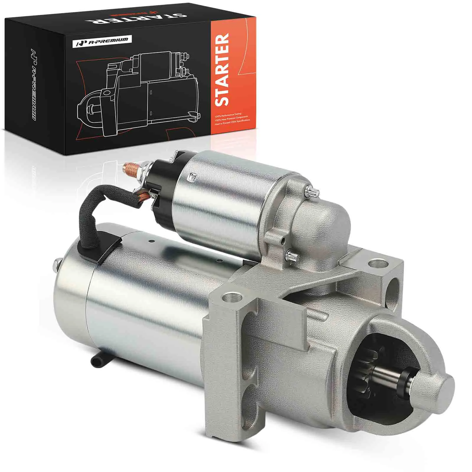A-Premium Starter Motor for Chevrolet Silverado 1500 Express 1500 Express 2500 1999-2004 GMC Sierra 1500 Savana 1500 1999-2004