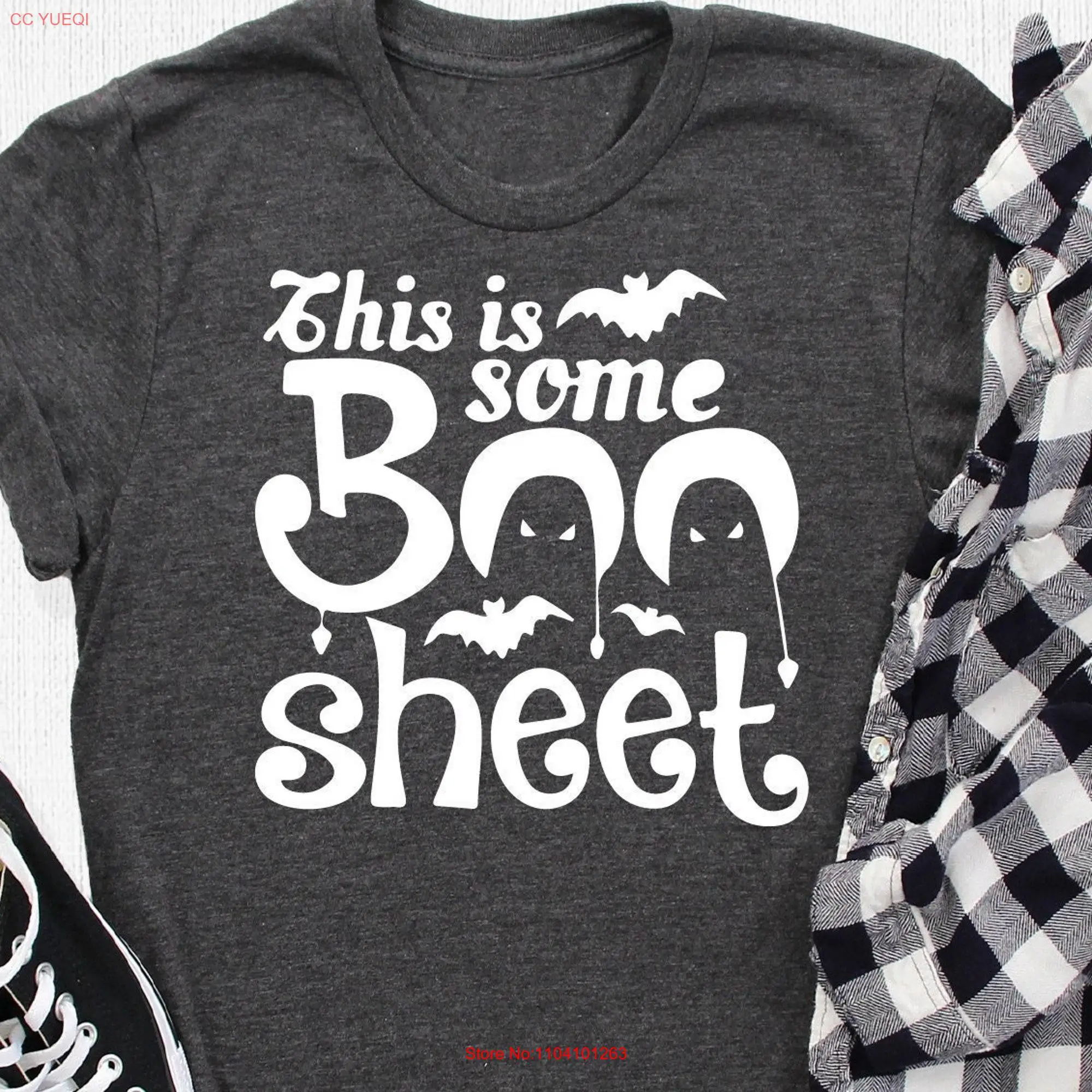 This Is Some Boo Sheet T Shirt Halloween Funny Party GhosT long or short sleeves