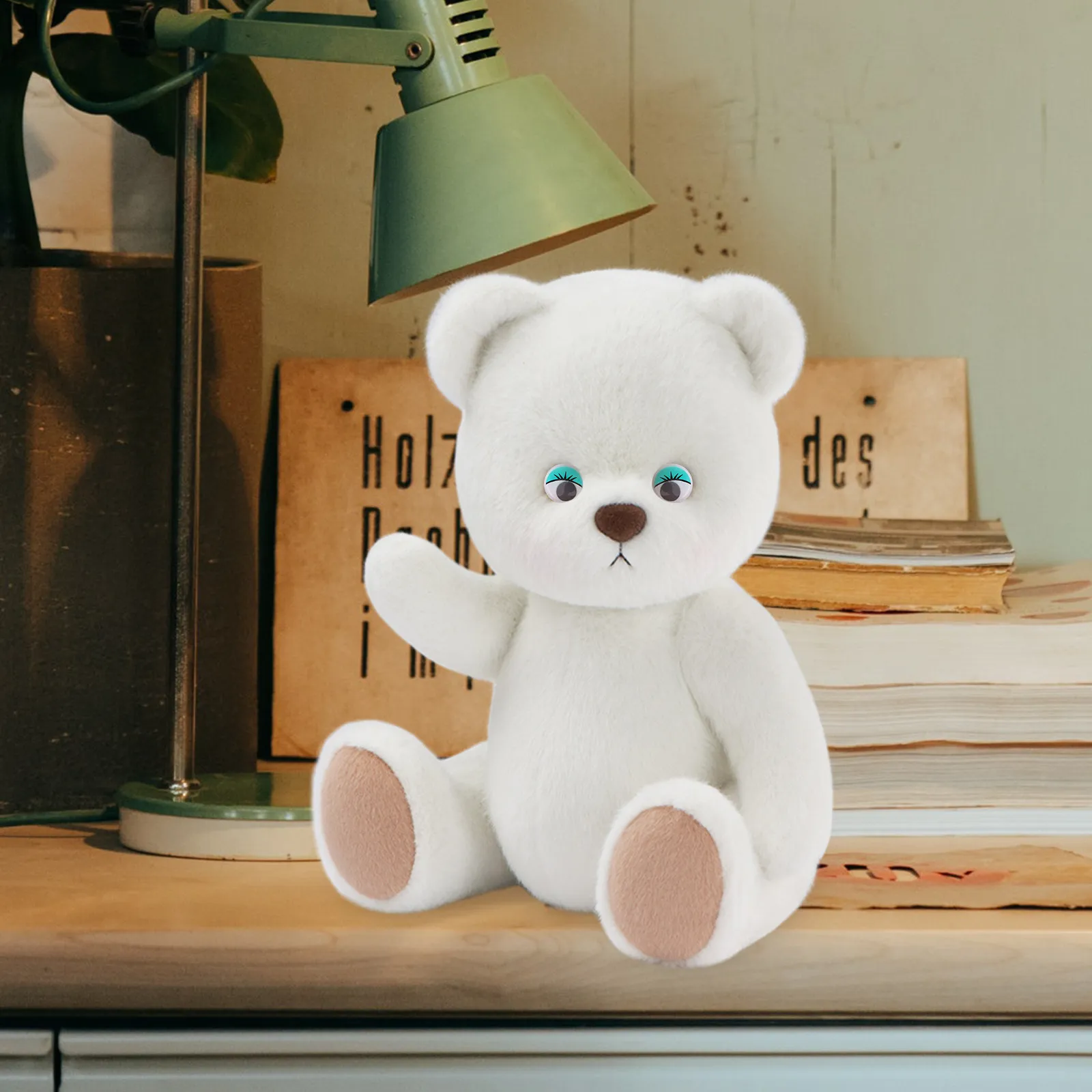 

50 шт. для рукоделия: 20 мм, разноцветные круглые приклеиваемые глазки с ресницами для поделок, декора дома, детского творчества