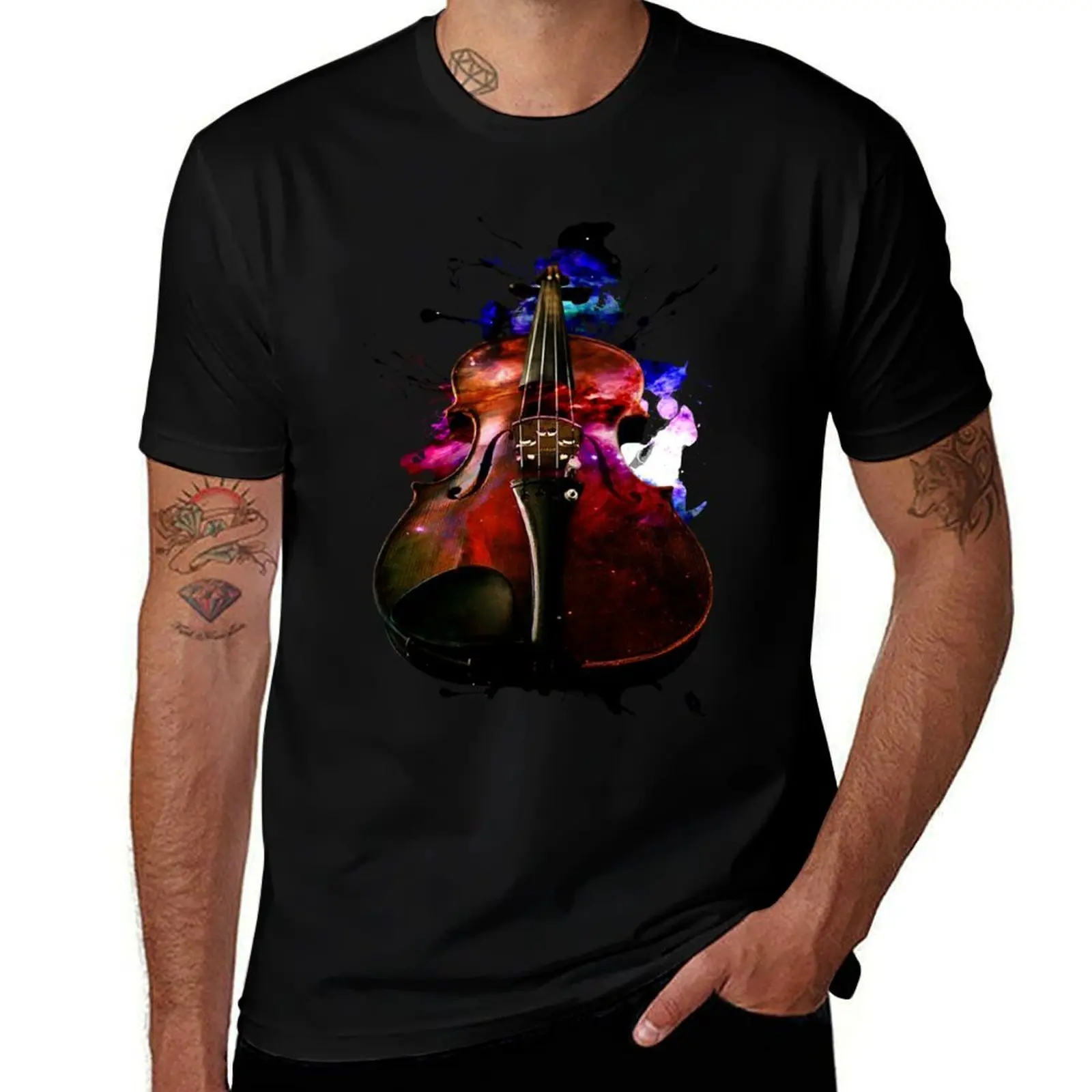 violin nebula T-Shirt Holiday Party Tee Shirt T-Shirt