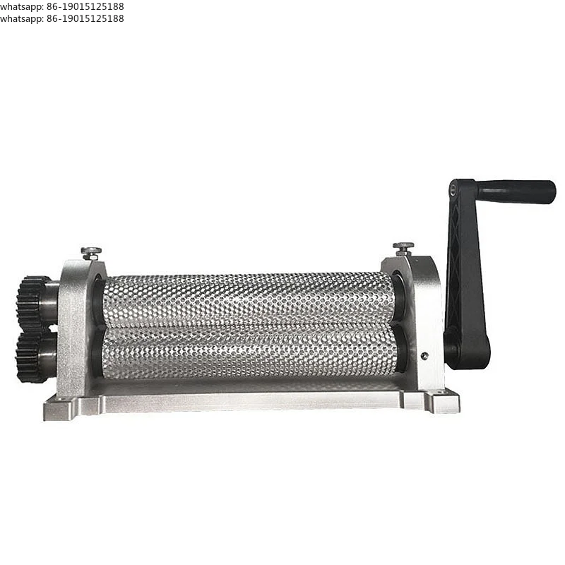 280mm Customized Cell Size Beeswax Foundation Rollers Machine Aluminum Alloy Beekeeping Embossing Machine for Honey Production