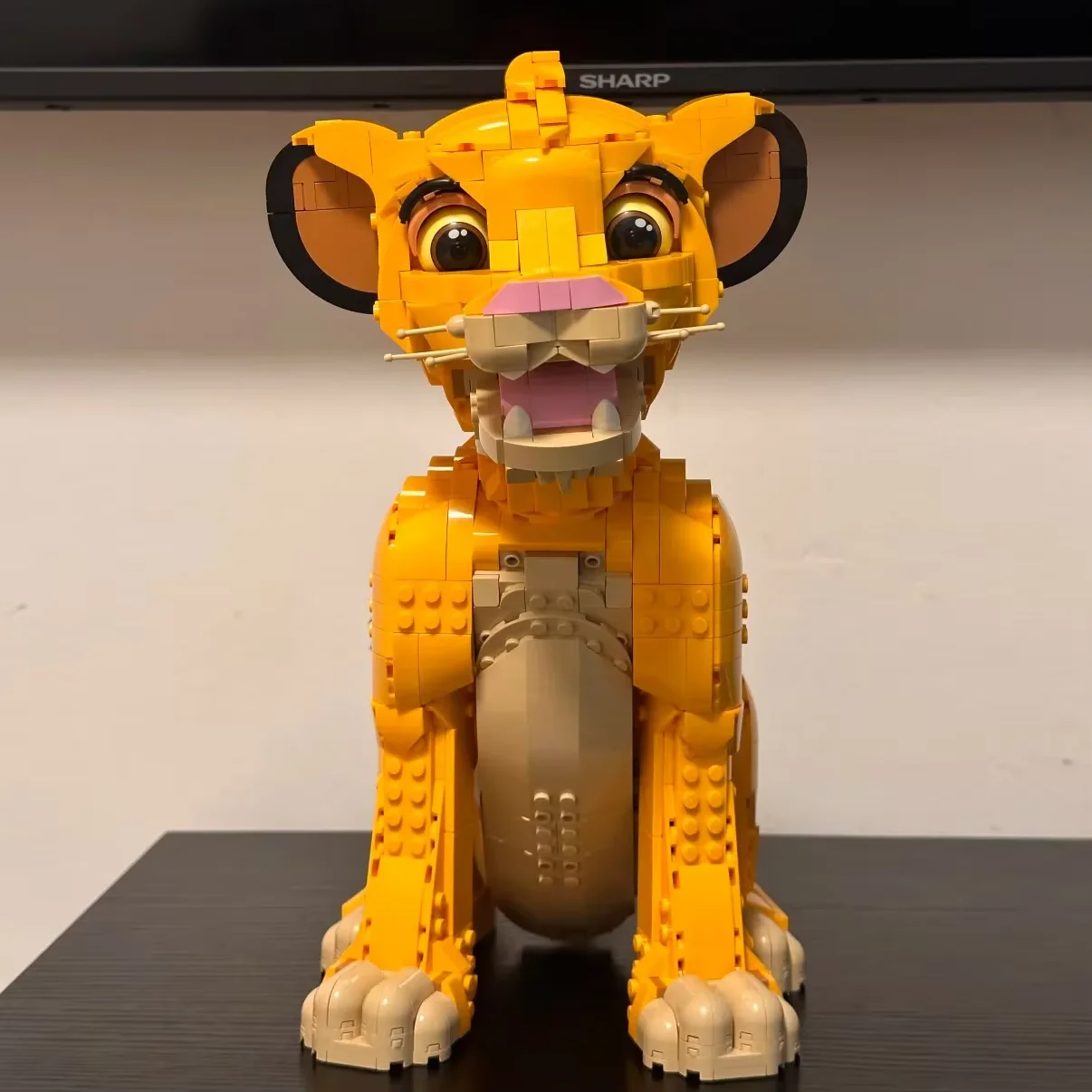 

2026 New Lion Model Building Blocks Assemble Bricks Puzzle 43247 1445pcs For Children Halloween Christmas Birthday Gifts