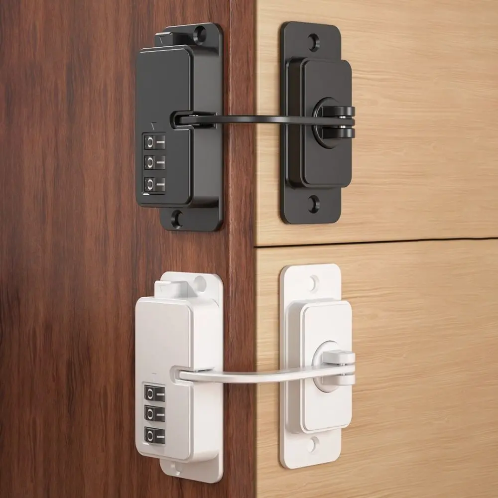 

Password Safety Lock Coded Lock Sliding Closet Fridge Freezer Lock Digital Password Multifunction Refrigerator Door Lock