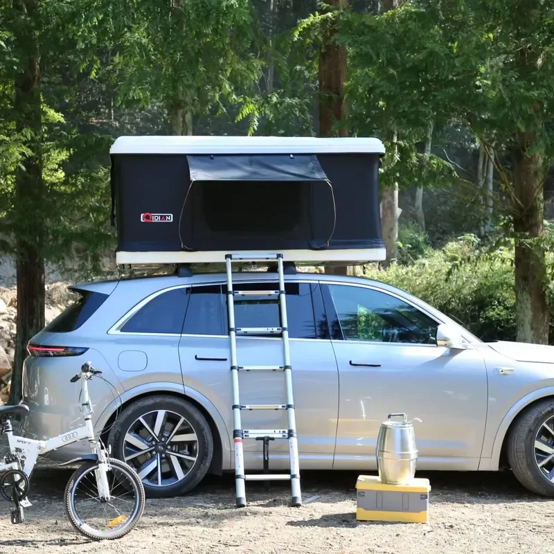 Camper Hard Shell Cap Top Roof Tent 4x4 Pickup Truck Large Space for Cars