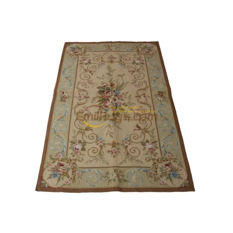 

Игольчатый ковер Французский шерстяной ремесло ручной работы, Создайте уютный дом ручной работы