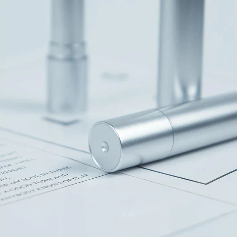 1 Uds. Envases vacíos de 3,5g de tubo de lápiz labial dorado y plateado mate, envases de bálsamo labial, envases cosméticos, embalaje, pegamento en barra, botella de lápiz labial