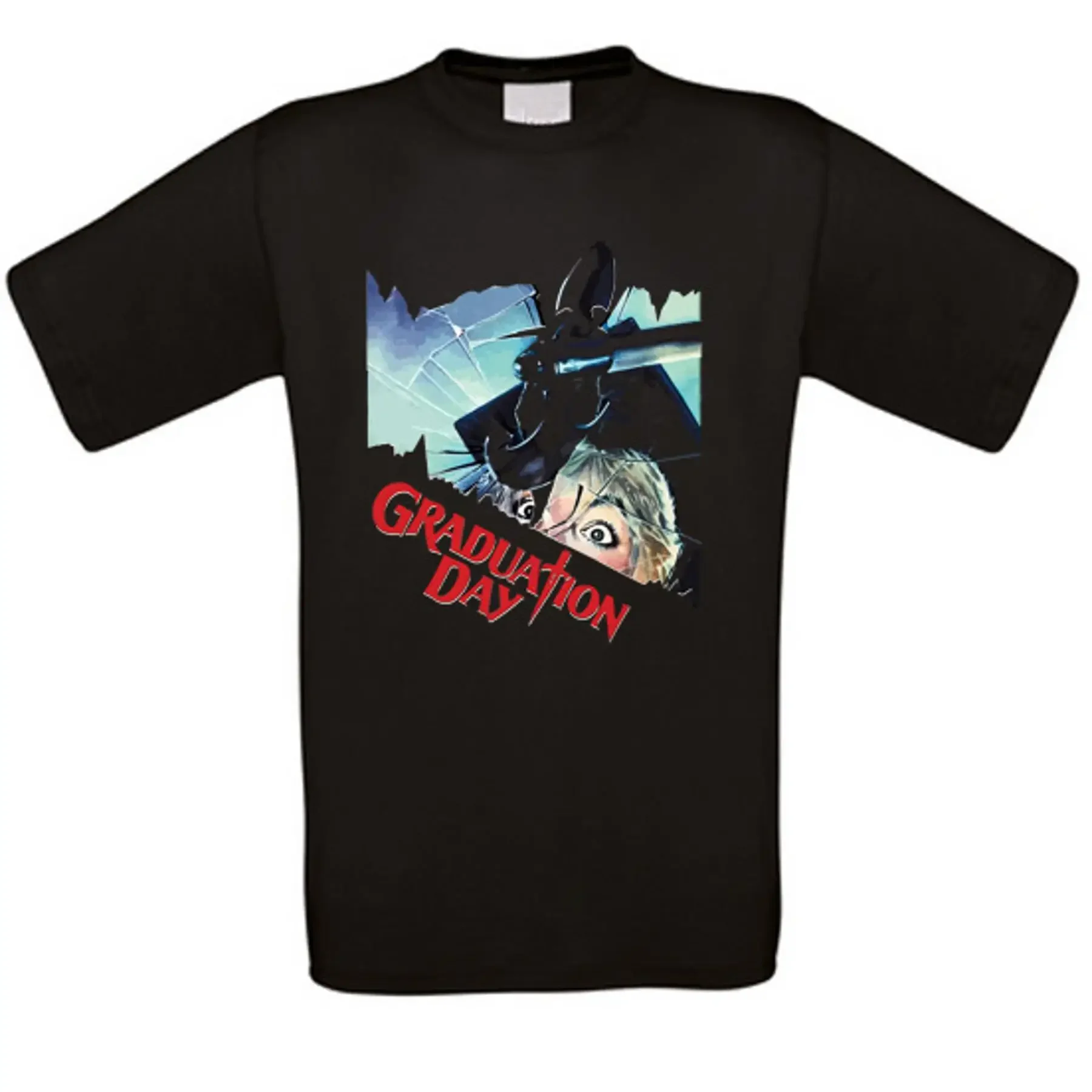 

Футболка из культового фильма ужасов на выпускной