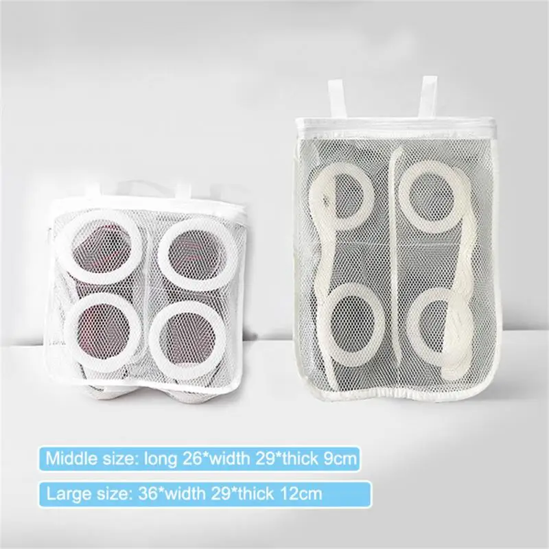 1~10PCS Washing Machine Shoes Bag Travel Shoe Storage bags Portable Mesh Laundry bag Anti-deformation Protective Shoes Airing