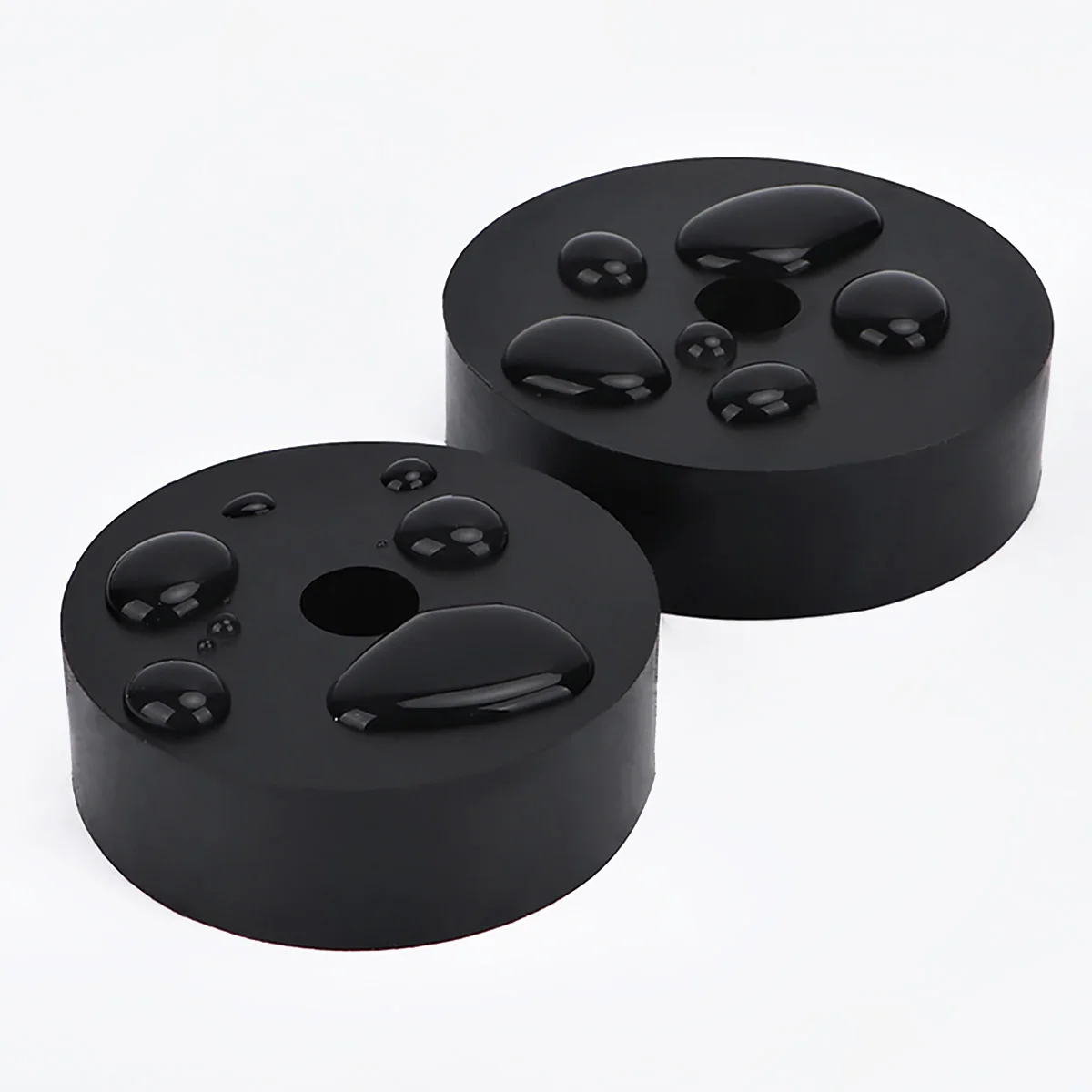 High Elastic Rubber Circular Shockproof Anti-Collision Wear-Resistant Screw With Holes Fan Equipment Gasket Ring