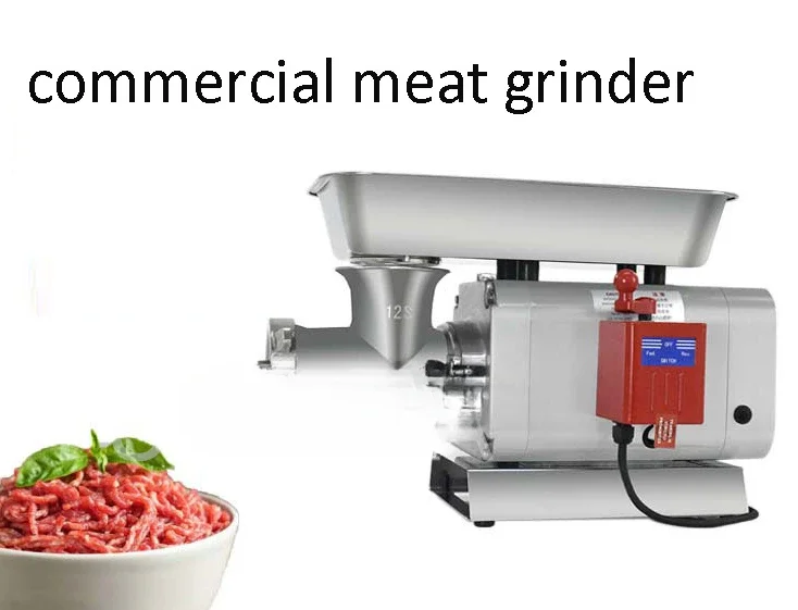 مفرمة لحم كهربائية من Www، مفرمة طعام من الفولاذ المقاوم للصدأ شديدة التحمل، مفرمة لحم فواكه وخضروات، مفرمة لحم تجارية