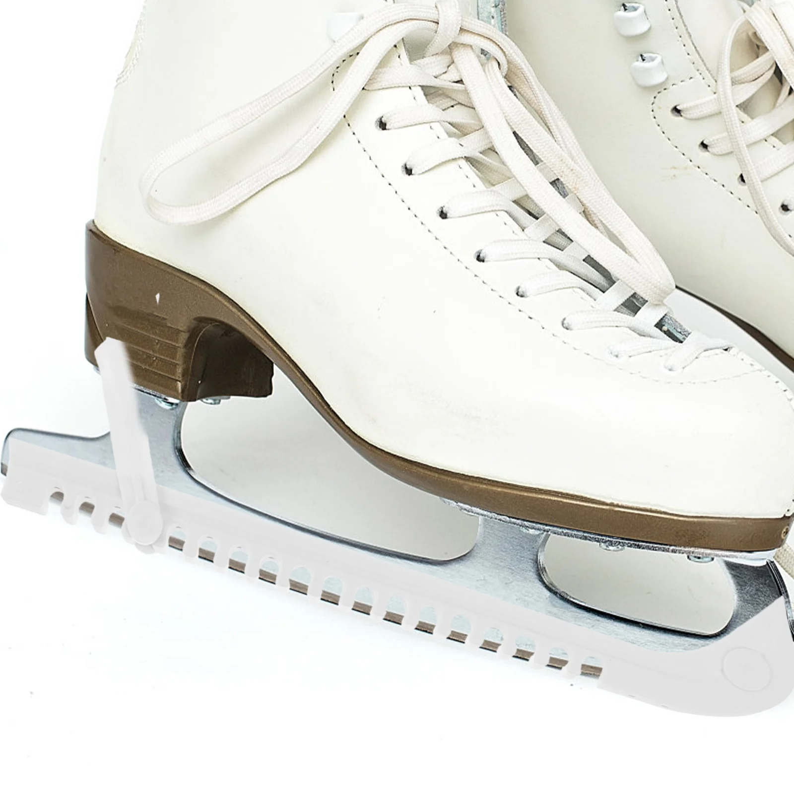 

1 Pair Professional Ice Skate Blade Guards Wear-Resistant Durable Protection For Daily Use Skating Accessories Reusable Sturdy