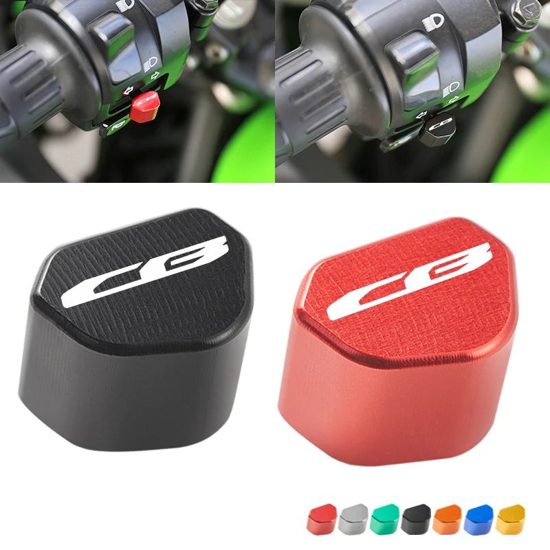Motorcycle Button Turn Signal Switch Key Cap For Honda CB125R CB150R CB190R CB250R CB300R CB400 CB500X CB500R CB650F CB1100