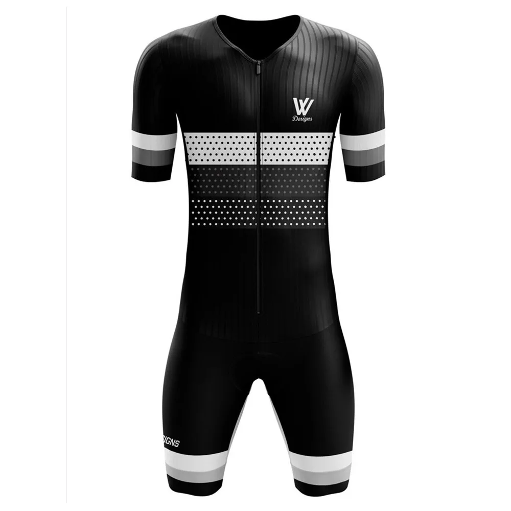 Vvsportsdesigns 2022 Man Triathlon Schaatspak Fietsen Korte Mouw Badmode Custom Bike Jersey Kleding Jumpsuit Ropa Ciclismo Pak