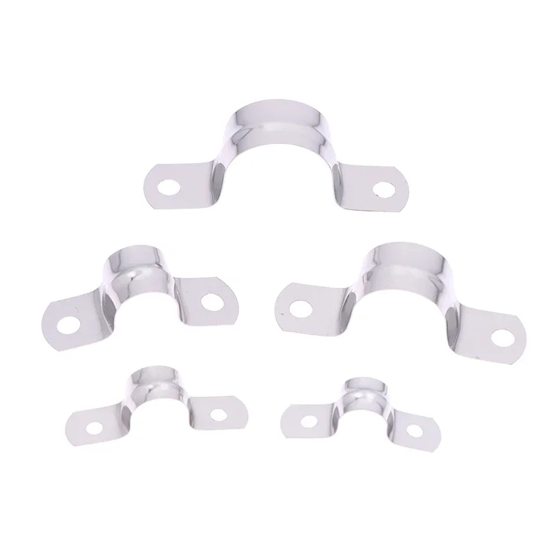 Heavy Duty Stainless Steel U-Shaped Tube Clamp Metal Saddle Pipe Clamp U Conduit Bracket for Secure Installation - usage example
