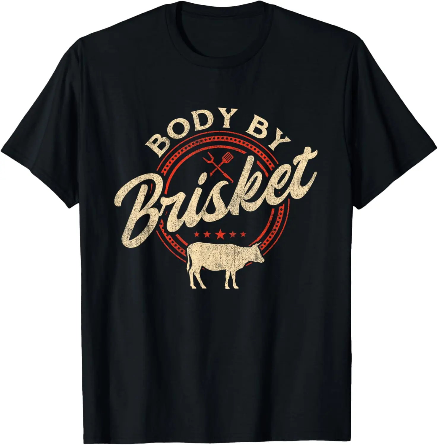 

Body By Brisket — футболка Pitmaster BBQ Lover Smoker Grilling
