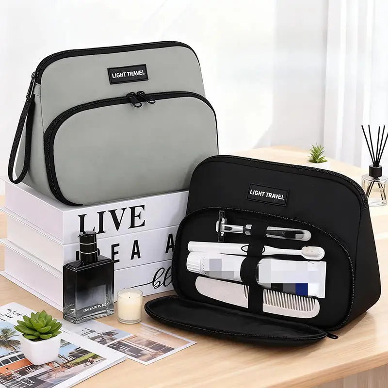 Waterproof Hanging Toiletry Bags Large Capacity Portable Travel Necessaire Case Cosmetic Bag for Men Women Wash Pouch