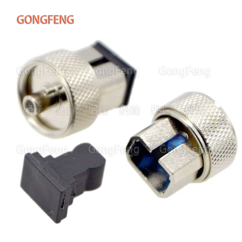 1pcs New OTDR Optic Fiber Instrument Fiber Optic Connector SC ST FC LC Interface Adapter Flange Coupler Discounted Wholesale