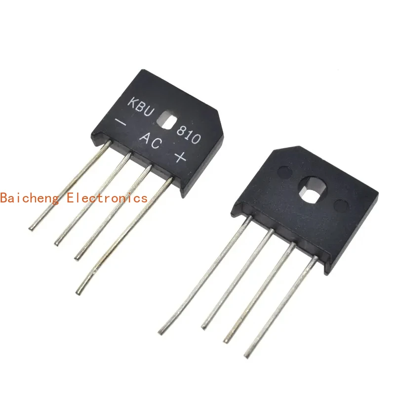 

10PCS KBU810 KBU-810 8A 1000V diode bridge rectifier IC